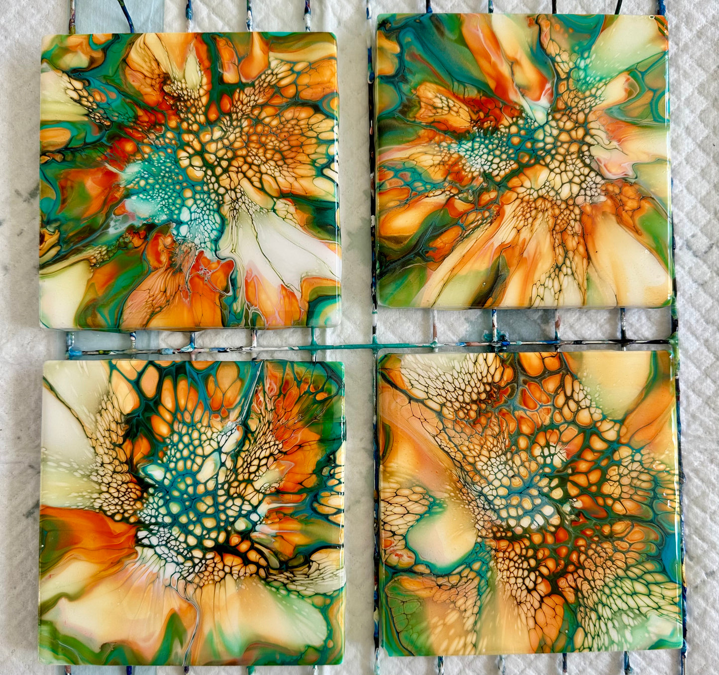 Course 5: Acrylic Pour Coasters
